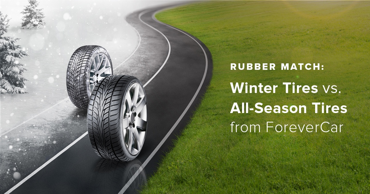 Rubber Match Winter Tires vs. AllSeason Tires